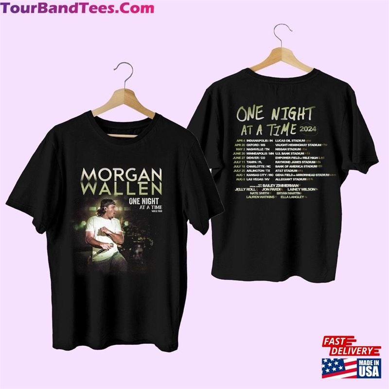 Morgan Wallen Tour T-Shirt One Night At A Time Country Music Shirt Classic 29Uf211860 – Utopia Fashion