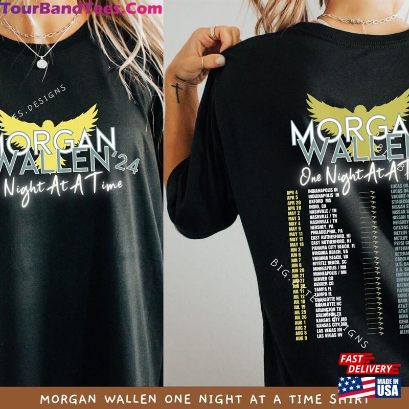 Morgan Wallen Tour T-Shirt One Night At A Time Country Music Shirt Unisex 29Uf192449 – Utopia Fashion