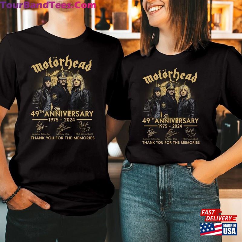 Motohead Anniversary Memory T-Shirt Classic Metal Motorhead Sweatshirt Hoodie 29Uf192348 – Utopia Fashion