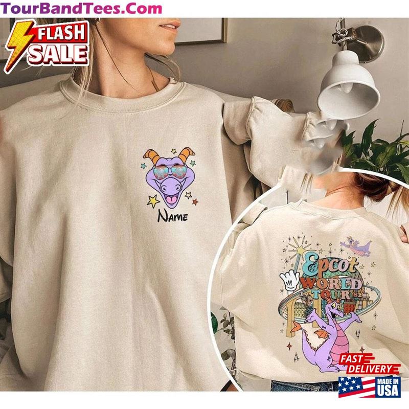 Multi Character Two Sided All Characters Disney Epcot World Tour Shirt Hoodie Unisex 29Uf192362 – Utopia Fashion