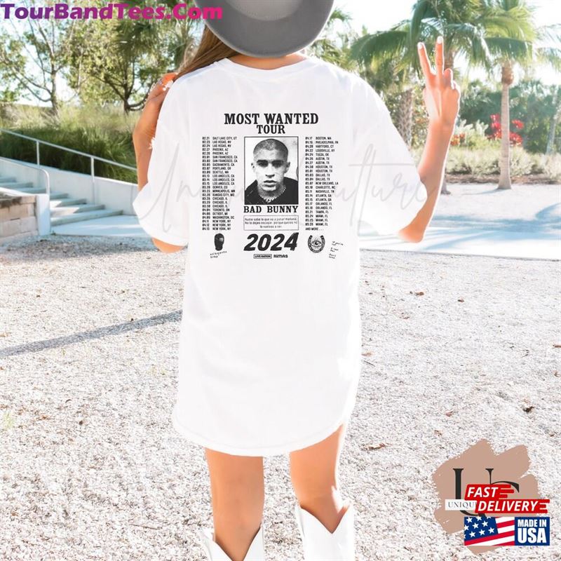 Nadie Sabe Lo Que Va Pasar Manana Tour Bad Bunny Tee Merch El Conejo Malo Graphic Gift For Fan Benito Classic T-Shirt 29Uf191681 – Utopia Fashion