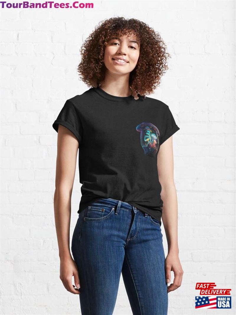 Neon Mushrooms Classic T-Shirt Unisex Sweatshirt 29Uf193557 – Utopia Fashion