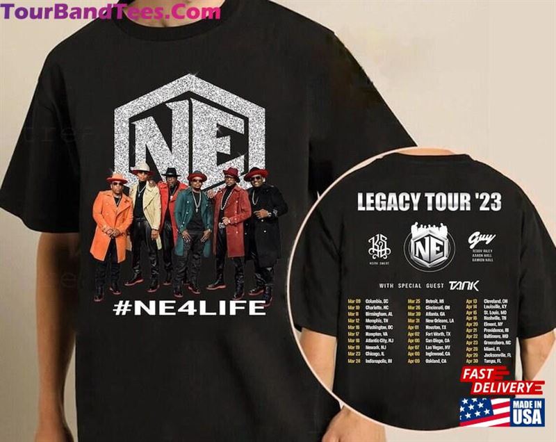 New Edition Legacy Tour Shirt Music Classic Unisex 29Uf206825 – Utopia Fashion