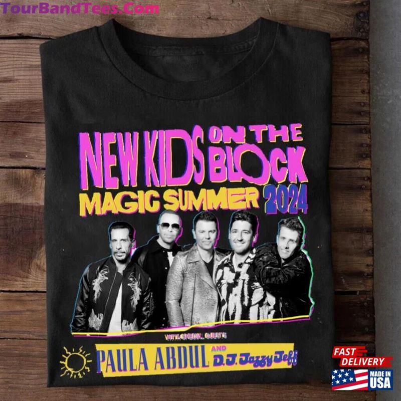 New Kids On The Block Magic Summer Tour Shirt 90S Unisex Classic 29Uf211558 – Utopia Fashion