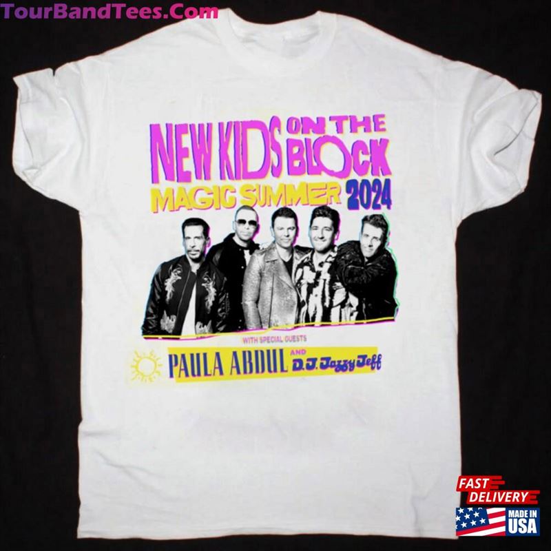 New Kids On The Block Magic Summer Tour Shirt 90S Unisex Classic 29Uf211558 – Utopia Fashion