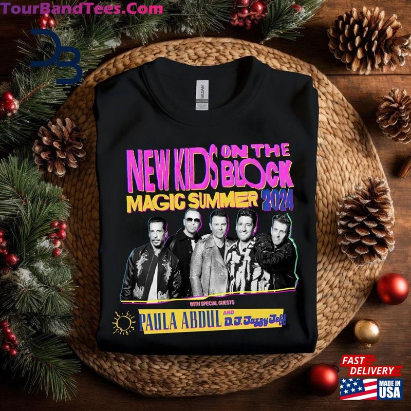 New Kids On The Block Magic Summer Tour T-Shirt 90S Shirt Unisex Full Size Classic 29Uf192564 – Utopia Fashion