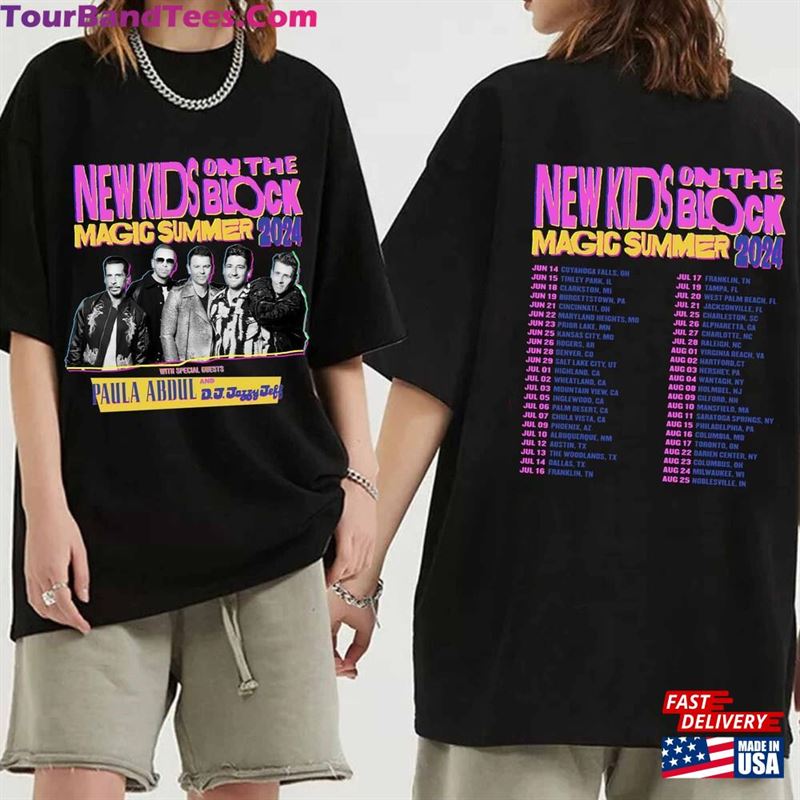 New Kids On The Block Magic Summer Tour Shirt Band Fan T-Shirt Hoodie 29Uf201436 – Utopia Fashion