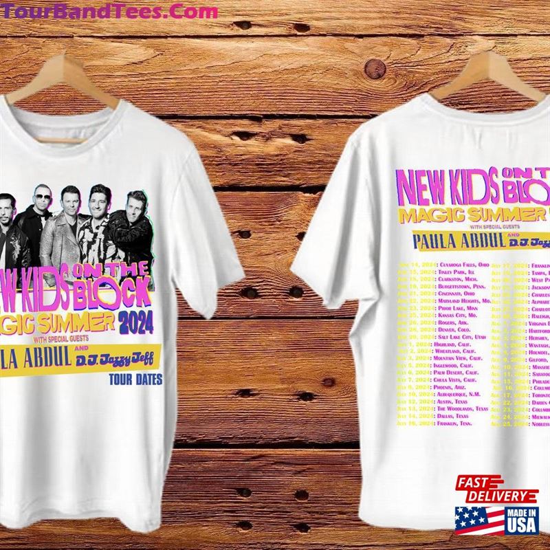 New Kids On The Block Magic Summer Tour Shirt Band Fan Unisex T-Shirt 29Uf211778 – Utopia Fashion