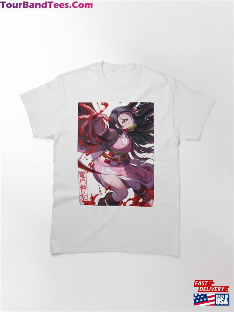 Nezuko Kamado Demon Slayer Classic T-Shirt Sweatshirt 29Uf206545 – Utopia Fashion