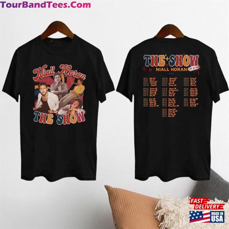 Niall Horan Concert Shirt The Show Live On Tour Graphic T-Shirt Classic 29Uf191797 – Utopia Fashion