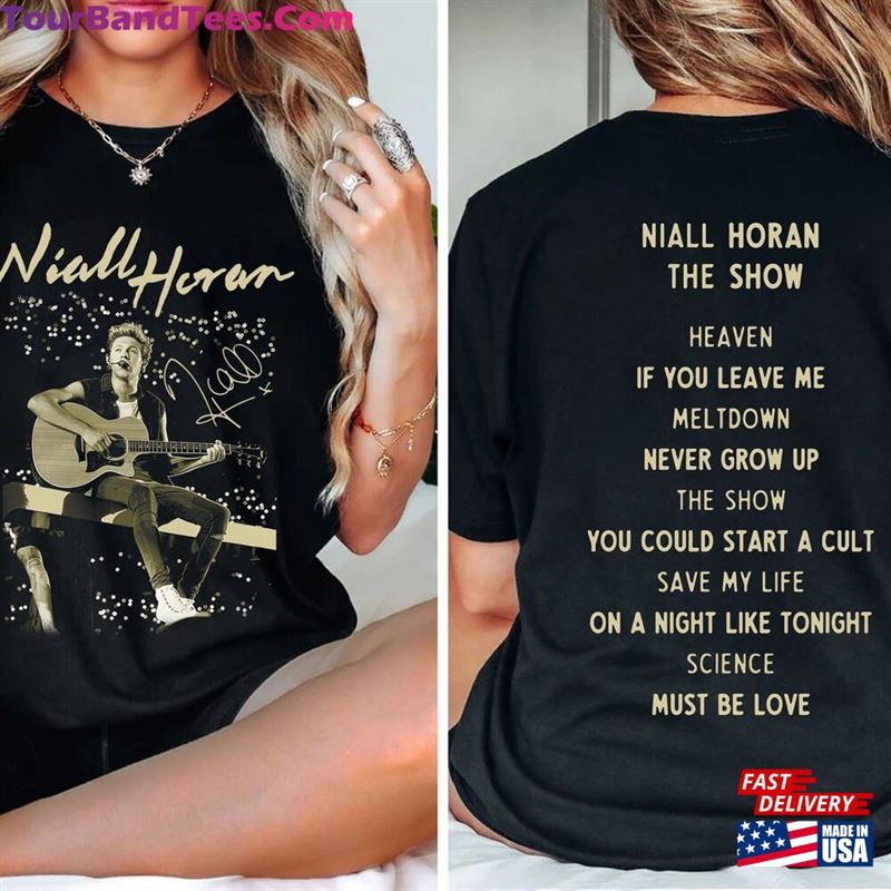 Niall Horan The Show Double Side Shirt Tee Fan Unisex T-Shirt 29Uf193818 – Utopia Fashion