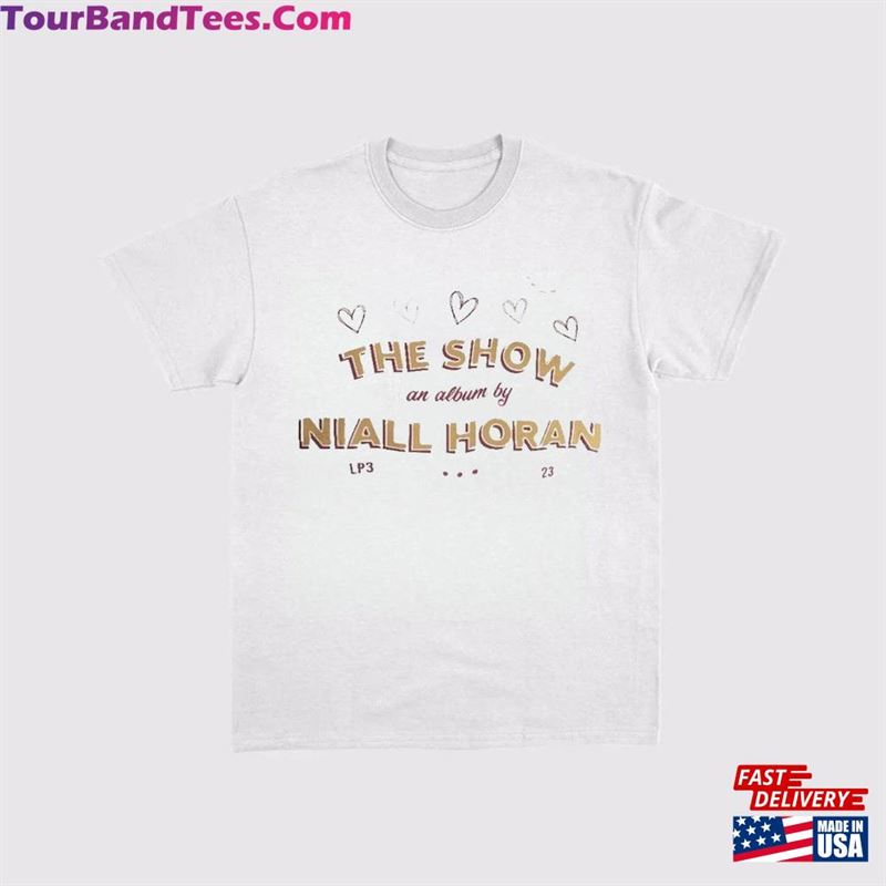 Niall Horan The Show Album T-Shirt Track List Shirt Classic 29Uf193819 – Utopia Fashion