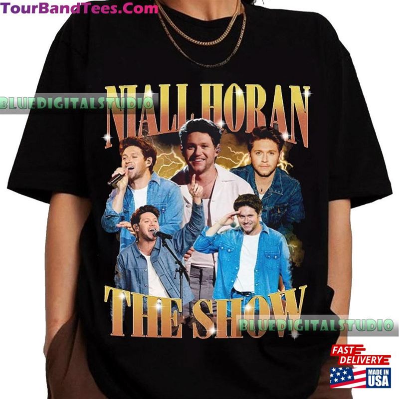 Niall Horan Vintage Bootleg Shirt The Show Live On Tour Fan Gift Classic Hoodie 29Uf201760 – Utopia Fashion