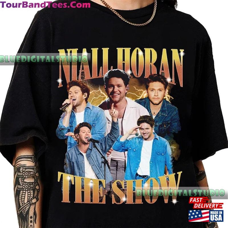 Niall Horan Vintage Bootleg Shirt The Show Live On Tour Fan Gift Classic Hoodie 29Uf201760 – Utopia Fashion