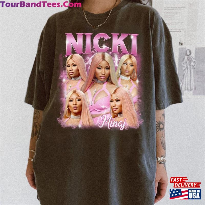 Nicki Minaj Rapper 90’S Shirt Tour T-Shirt Sweatshirt 29Uf194118 – Utopia Fashion