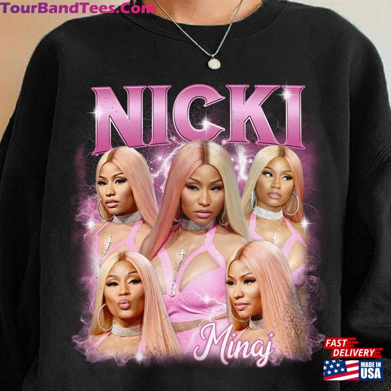 Nicki Minaj Rapper 90’S Shirt Tour T-Shirt Sweatshirt 29Uf194118 – Utopia Fashion