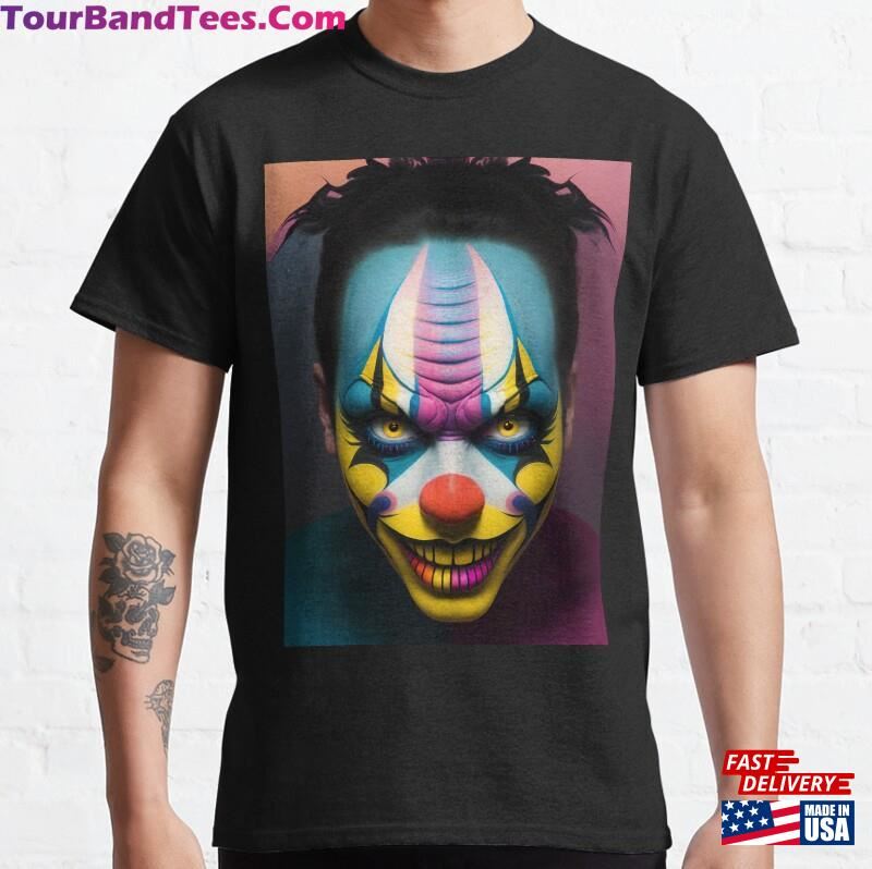 Nightmare Clown Scary Shirt T-Shirt Sweatshirt 29Uf201695 – Utopia Fashion