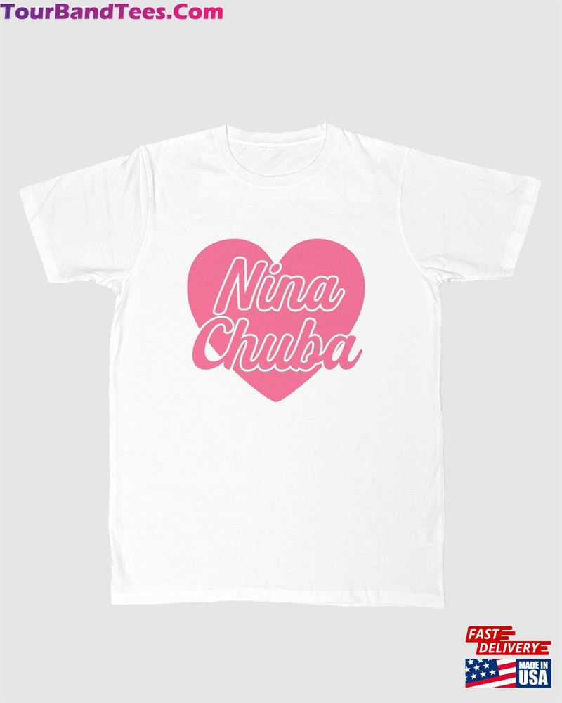 Nina Chuba Pink Heart T-Shirt Png Tour Unisex Classic 29Uf191731 – Utopia Fashion