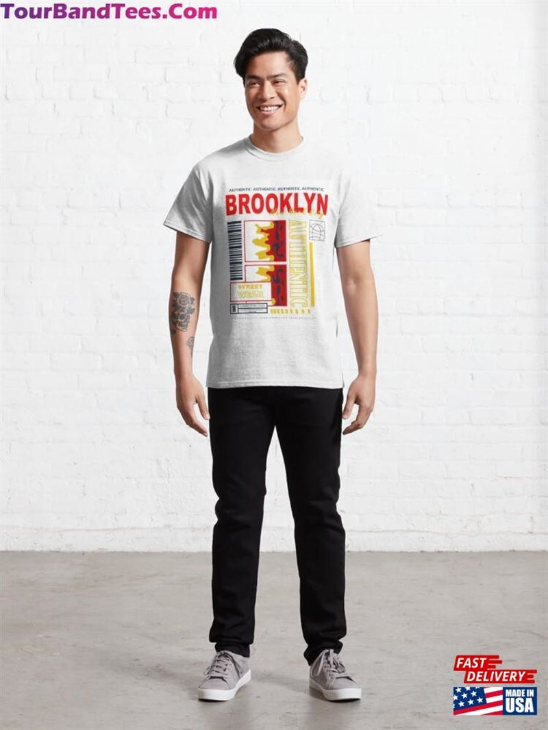 Nyc Street Wear Design Classic T-Shirt 29Uf194071 – Utopia Fashion