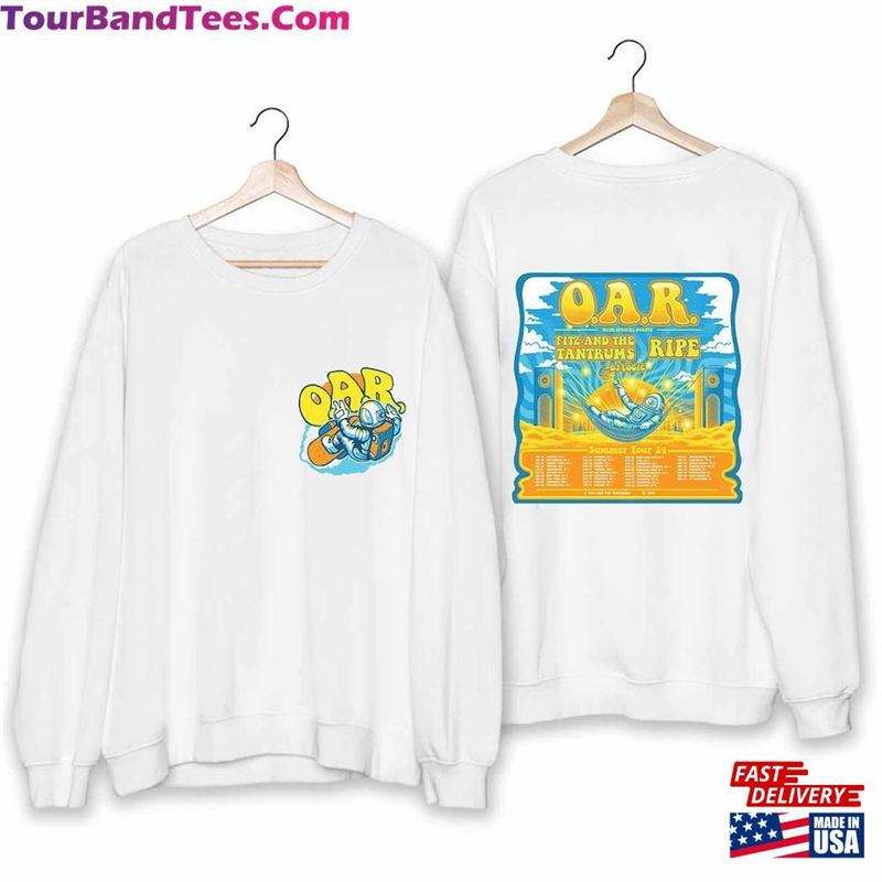 O A R Summer Tour Shirt Band Fan Concert T-Shirt Sweatshirt 29Uf192006 – Utopia Fashion