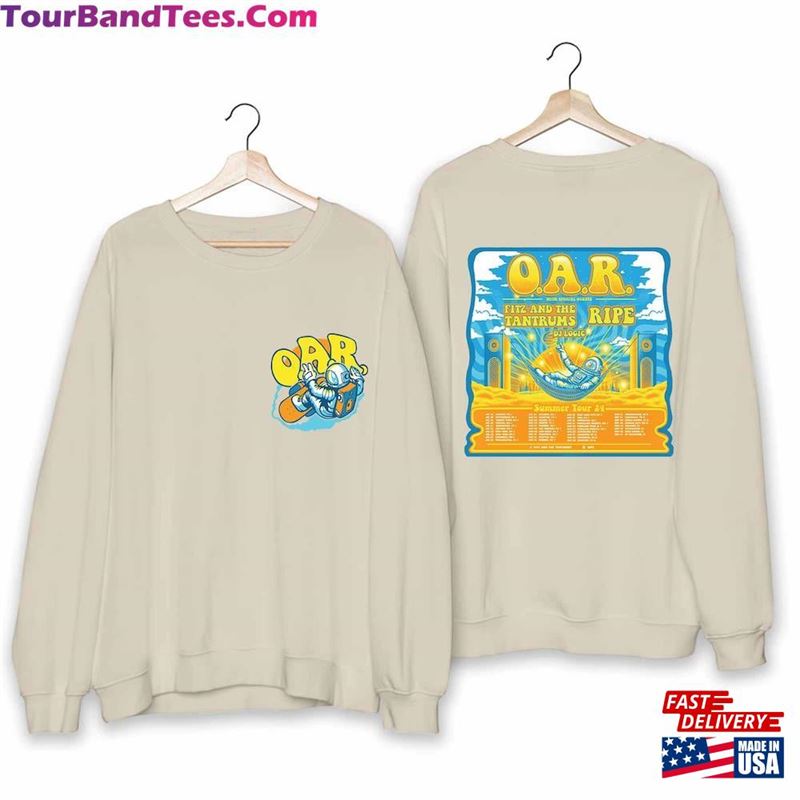 O A R Summer Tour Shirt Band Fan Concert T-Shirt Sweatshirt 29Uf192006 – Utopia Fashion