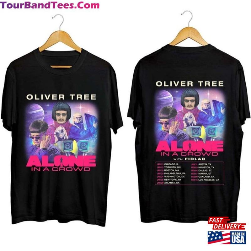 Oliver Tree Alone In A Crowd Tour T-Shirt Hoodie Unisex 29Uf211897 – Utopia Fashion