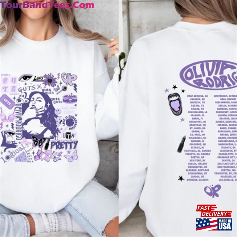 Olivia Guts Tour Shirt Concert Sweatshirt Hoodie 29Uf191846 – Utopia Fashion