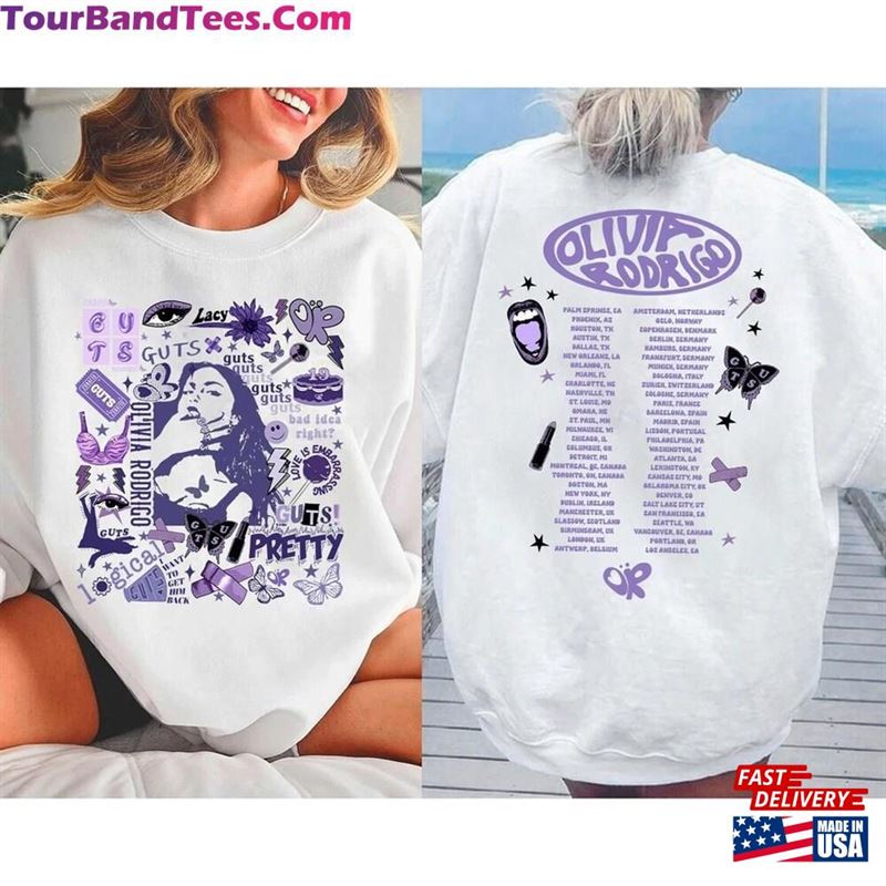 Olivia Guts Tour Shirt Rodrigo Sweatshirt Hoodie 29Uf201995 – Utopia Fashion