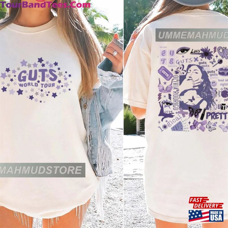 Olivia Guts Tour Two Sides Shirt Sweatshirt Concert T-Shirt Classic 29Uf191986 – Utopia Fashion