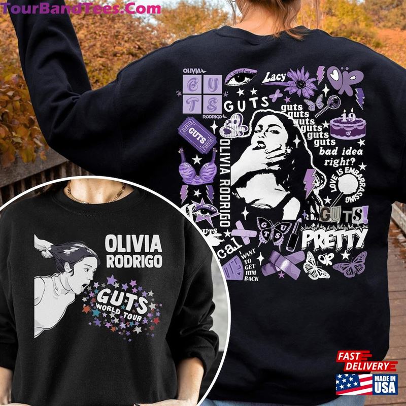 Olivia Rodrigo Guts Shirt Inspired Sour Album Unisex Sweatshirt 29Uf192472 – Utopia Fashion