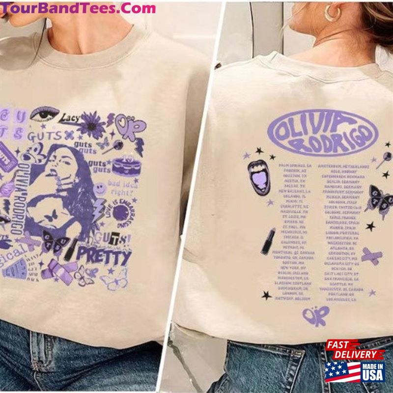 Olivia Rodrigo Guts Shirt Merch Album Sweatshirt T-Shirt Hoodie 29Uf211879 – Utopia Fashion