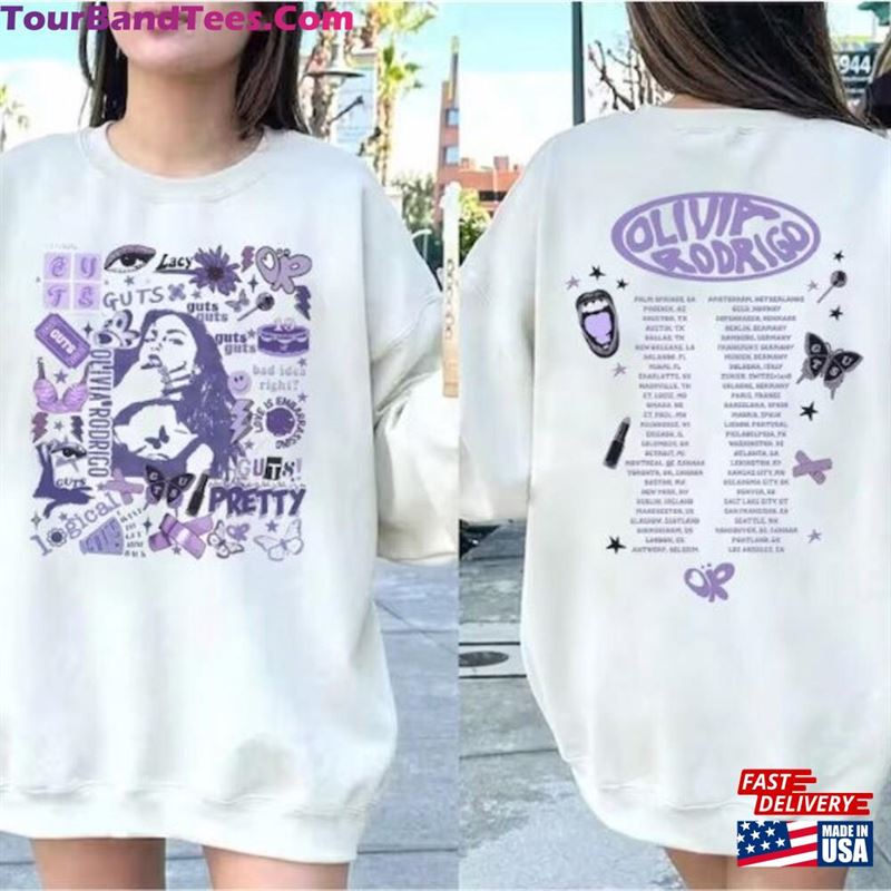 Olivia Rodrigo Guts Shirt Merch Album Sweatshirt Unisex Classic 29Uf192396 – Utopia Fashion