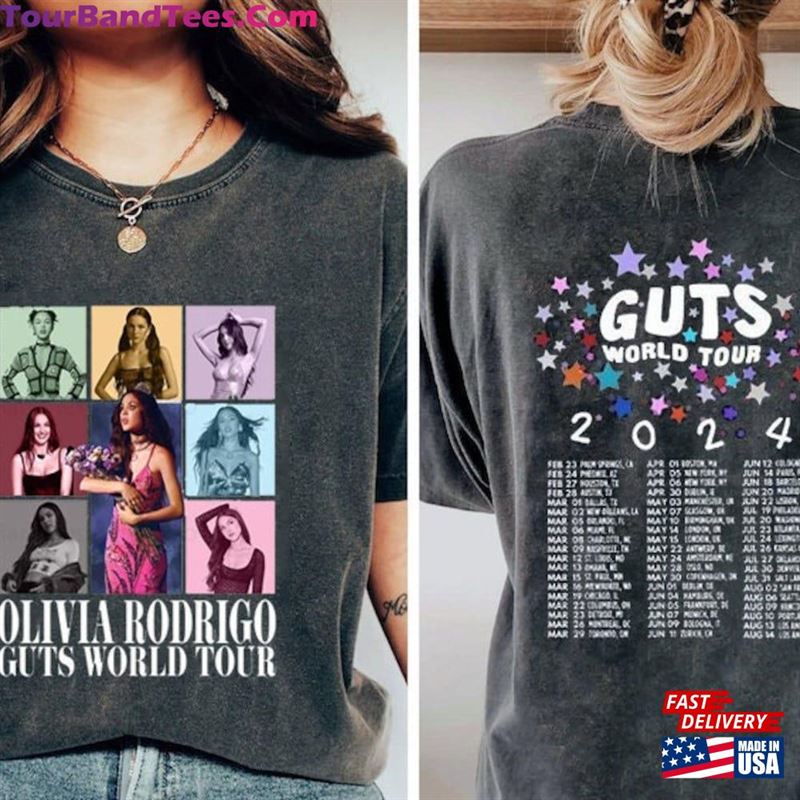 Olivia Rodrigo Guts Shirt Merch Tour Classic Unisex 29Uf211389 – Utopia Fashion