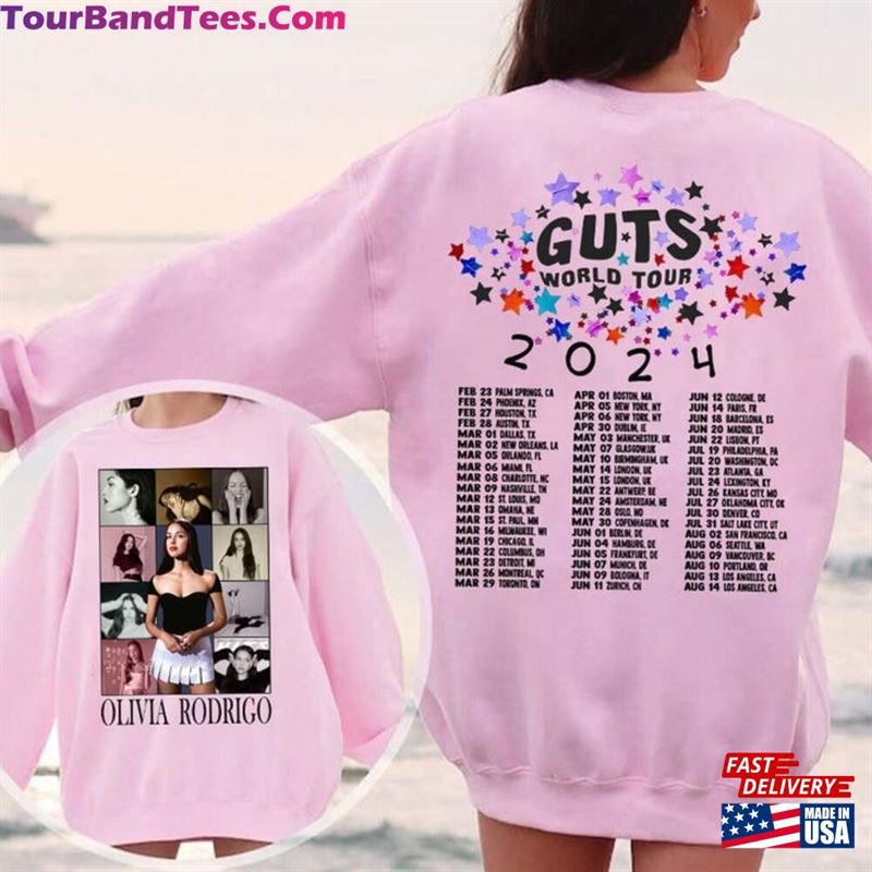 Olivia Rodrigo Guts Shirt Merch Tour Tee Hoodie Sweatshirt 29Uf192997 – Utopia Fashion