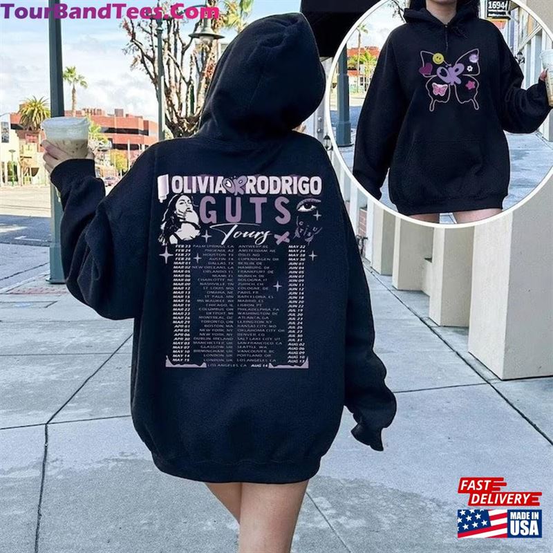 Olivia Rodrigo Guts Tour Sides T-Shirt Hoodies Shirt Sweatshirt 29Uf211807 – Utopia Fashion