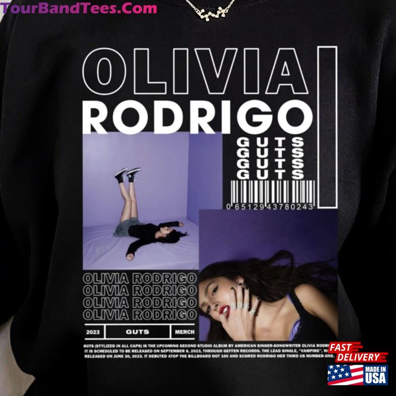 Olivia Rodrigo Guts Tour Shirt The World T-Shirt Hoodie 29Uf192253 – Utopia Fashion