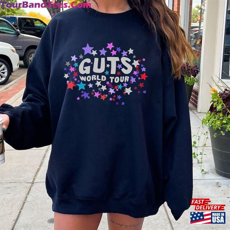 Olivia Rodrigo Guts Tour Shirt The World T-Shirt Hoodie 29Uf194702 – Utopia Fashion