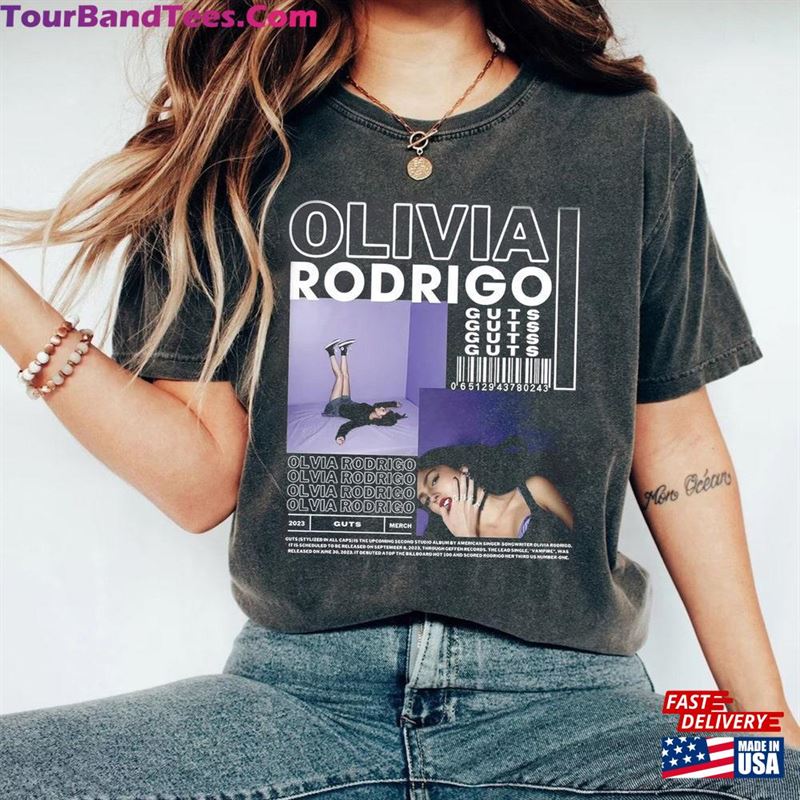 Olivia Rodrigo Guts Tour Shirt The World T-Shirt Sweatshirt Unisex 29Uf193825 – Utopia Fashion