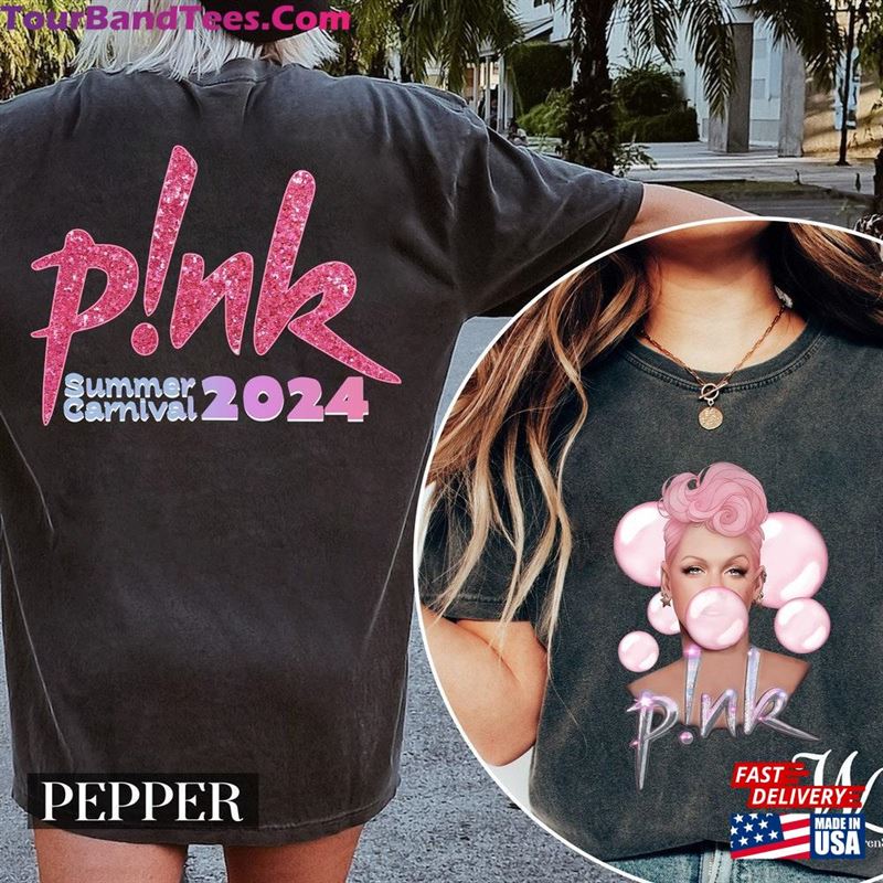 P!Nk Pink Singer Summer Carnival Tour Shirt Fan Lovers Music Classic Sweatshirt 29Uf197045 – Utopia Fashion