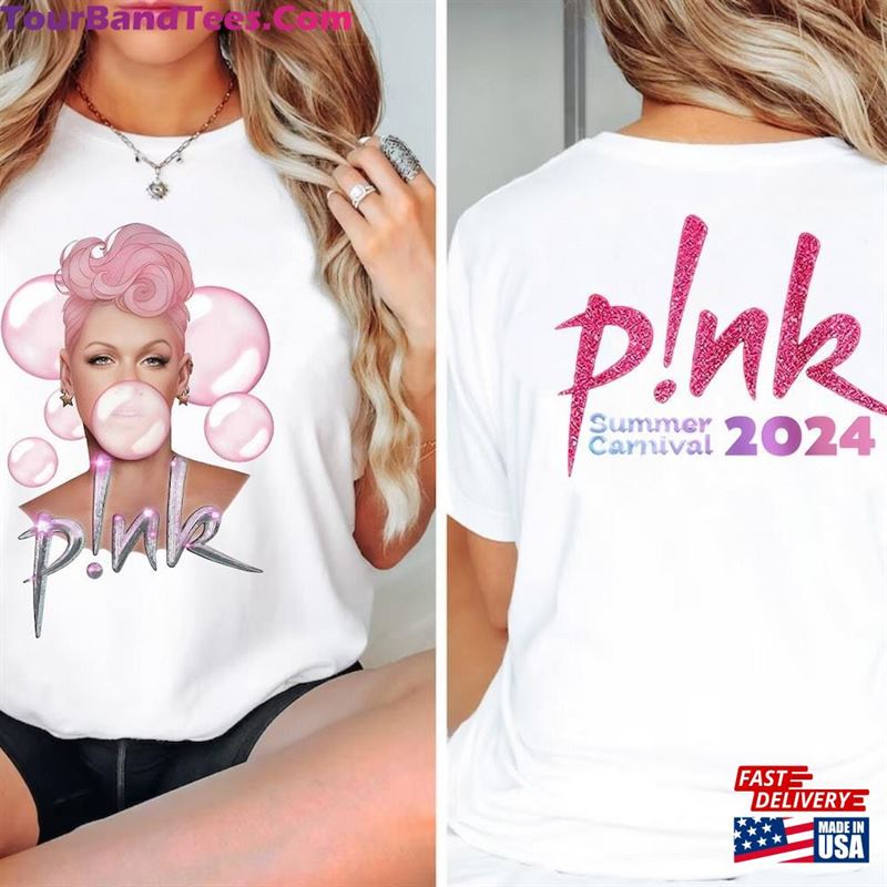 P!Nk Pink Singer Summer Carnival Tour Shirt Fan Lovers Music Classic Unisex 29Uf207021 – Utopia Fashion