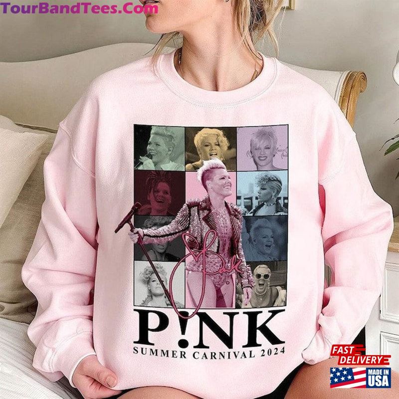 P!Nk Pink Singer Summer Carnival Tour Shirt Fan Lovers Music Sweatshirt Classic 29Uf193509 – Utopia Fashion