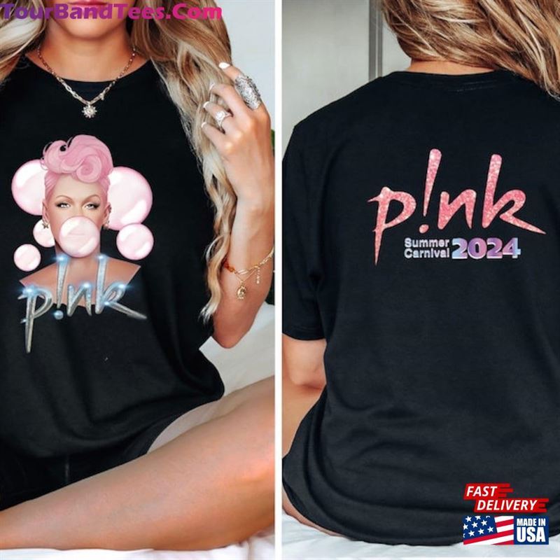 P!Nk Pink Singer Summer Carnival Tour Shirt Fan Lovers Music T-Shirt Classic 29Uf211551 – Utopia Fashion