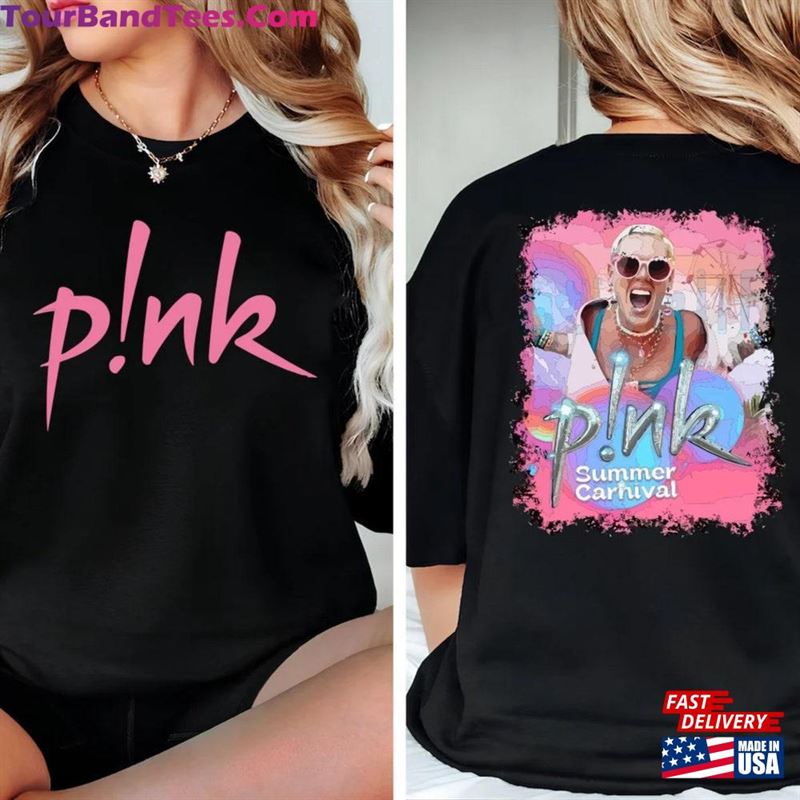 P!Nk Pink Singer Summer Carnival Tour Shirt Fan Lovers Music T-Shirt Sweatshirt 29Uf201573 – Utopia Fashion