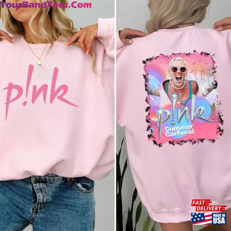 P!Nk Pink Singer Summer Carnival Tour Shirt Fan Lovers Music T-Shirt Sweatshirt 29Uf201573 – Utopia Fashion