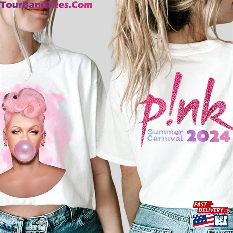 P!Nk Pink Singer Summer Carnival Tour Shirt Fan Lovers Music Unisex T-Shirt 29Uf211517 – Utopia Fashion