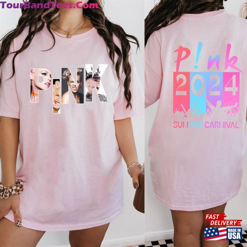 P!Nk Pink Singer Summer Carnival Tour Shirt Unisex T-Shirt 29Uf201665 – Utopia Fashion