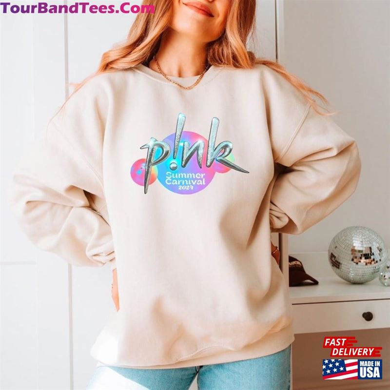 P!Nk Pink Singer Summer Carnival Tour Sweatshirt Fan Shirt Music T-Shirt 29Uf211584 – Utopia Fashion