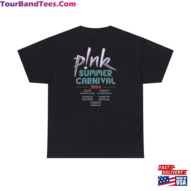 P!Nk Pink Singer Summer Carnival Uk Tour Shirt Fan Gift T-Shirt Hoodie 29Uf201716 – Utopia Fashion