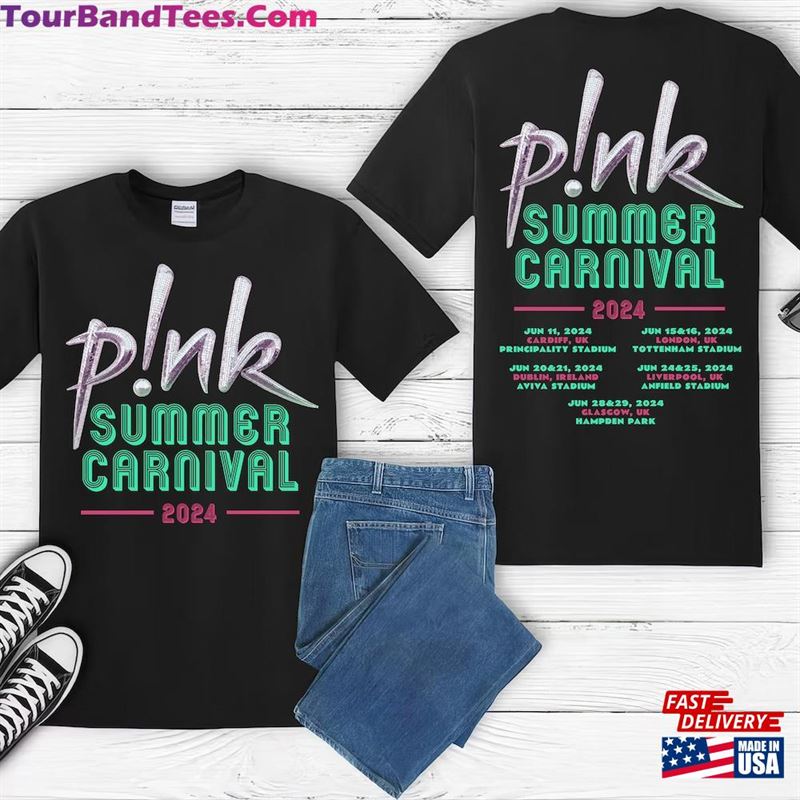 P!Nk Pink Singer Summer Carnival Uk Festival Tour T-Shirt Hoodie Hoodys M L Unisex Classic 29Uf211446 – Utopia Fashion