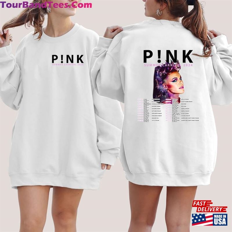 P!Nk Pink Singer Trustfall Tour Sweatshirt T-Shirt Classic 29Uf194011 – Utopia Fashion